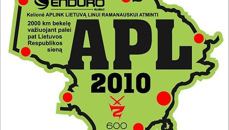 Žygis motociklais „Aplink Lietuvą 2010“