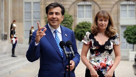 Sandra Roelofs ir Michailas Saaka&scaron;vilis