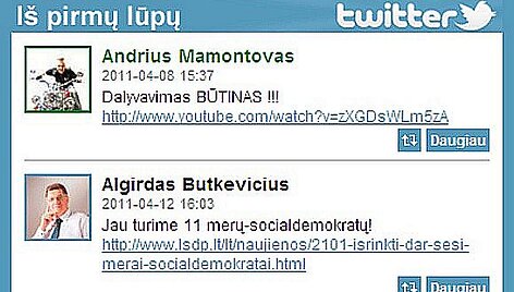 15min.lt Twitter langelis