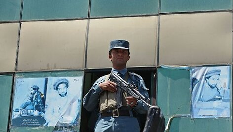 Afganistano policininkas