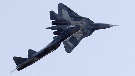 Naujasis rusų naikintuvas T-50