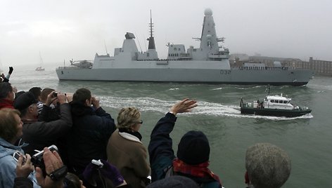 Didžiosios Britanijos eskadrinis minininkas „HMS Daring“