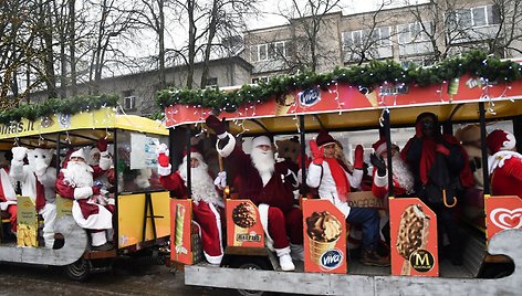 Kalėdų Senelių suvažiavimas Trakuose