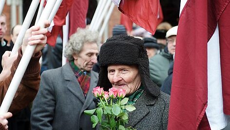 Kaip ir kasmet kovo 16 dieną Latvijos SS legiono veteranai surengė eitynes.