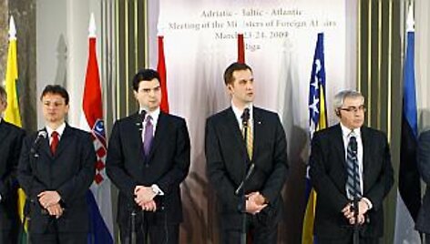 Užsienio reikalų ministrai susitiko Rygoje.