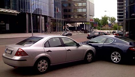 Avarija prie prekybos centro &bdquo;Europa&ldquo;