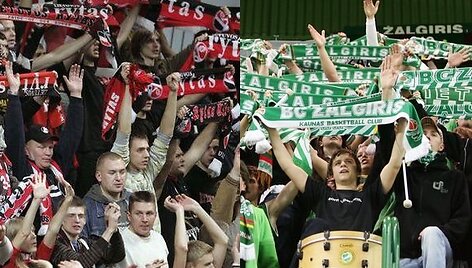 &bdquo;Lietuvos ryto&ldquo; ir &bdquo;Žalgirio&ldquo; sirgalius suvienijo ta pati problema.
