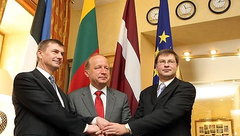 Andrusas Ansipas, Andrius Kublius ir Valdis Dombrovskis