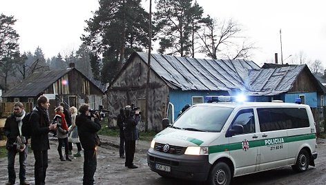 Policija čigonų tabore