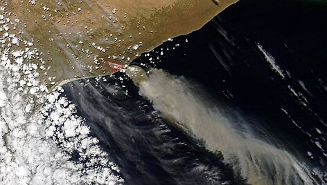 Australijos gaisrai matomi ir i&scaron; kosmoso.