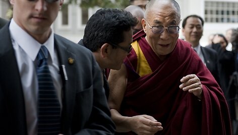 Dalai Lama atvyko į Jungtines Valstijas