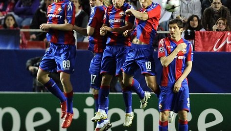 Maskvos CSKA iškopė į UEFA Čempionų lygos ketvirtfinalį.