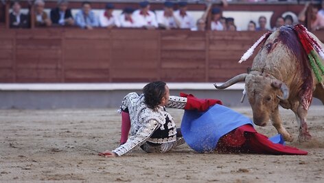 Tragi&scaron;ka Julio Aparicio ir buliaus dvikova