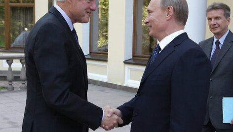 Billas Clintonas ir Vladimiras Putinas