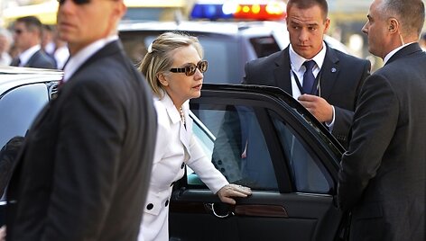 Hillary Clinton Lenkijoje