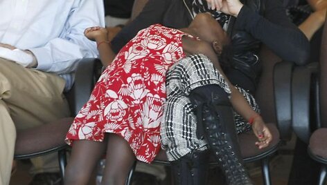 Madonna su savo įsivaikinta malaviete Mercy
