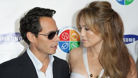 Jennifer Lopez ir Marcas Anthony