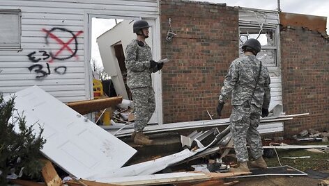 Tornado Misūryje padariniai