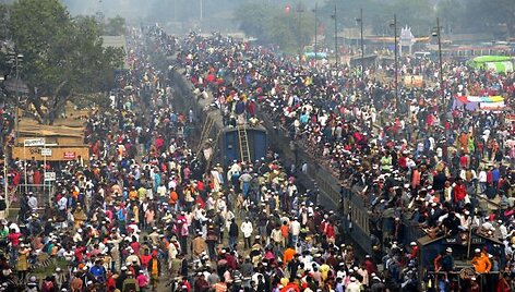 Milijonai musulmonų susirinko į Bi&scaron;va Idžtemą Banglade&scaron;e.