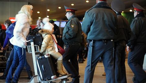 Milicininkai Domodedovo oro uoste