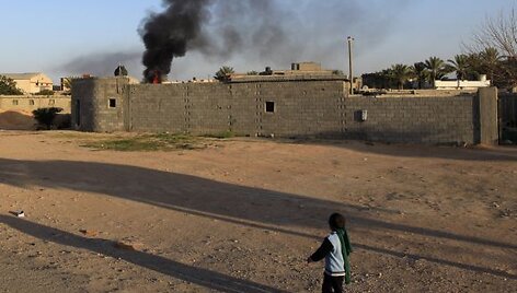Apsiausta Misrata tapo ar&scaron;ių kovų arena.