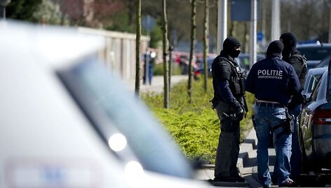 Olandijos policininkai greta &bdquo;Ridderhofo&ldquo; prekybos centro