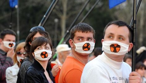 Protesto akcija Minske