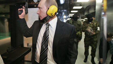 Vladimiras Putinas &scaron;audykloje