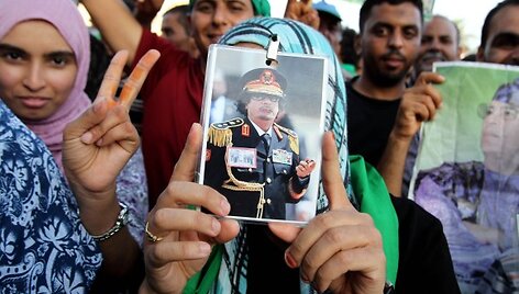 Muamaro Kadhafi rėmėjai