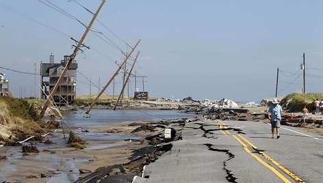 Uragano Irena pasekmės Šiaurės Karolinoje