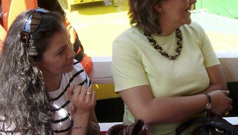 Nužudytosios žurnalistės Ana Maria Marcela Yarce Viveros (kairėje) ir Rocio Gonzalez Trapaga