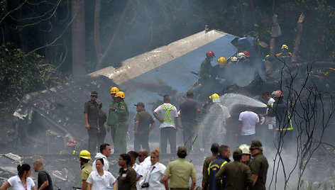 Kuboje kildamas sudužo keleivinis lėktuvas „Boeing 737“