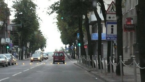 &Scaron;iauliuose esanti Tilžės gatvė.