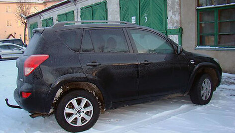Sulaikytas automobilis