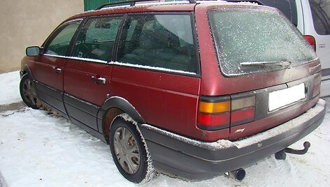 Sulaikytas automobilis