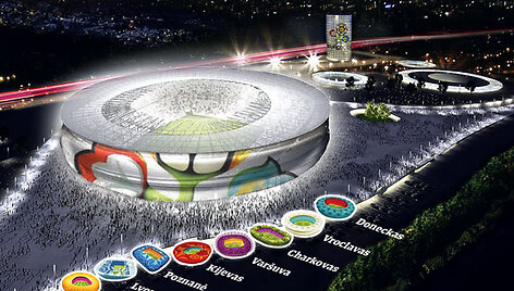 Europos futbolo čempionatas &bdquo;Euro 2012&ldquo; nenumaldomai artėja