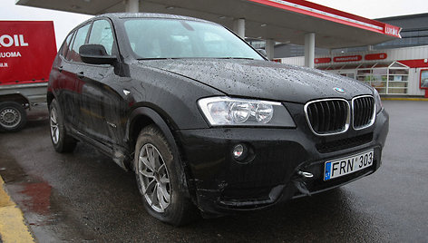 BMW X3 po avarijos