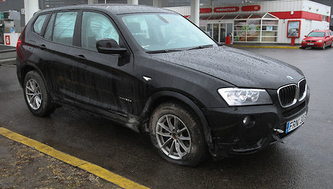 BMW X3 po avarijos