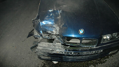 Sudaužytas BMW
