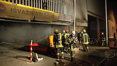 Gaisro vietoje