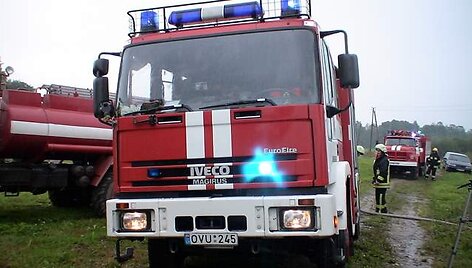 Gaisro vietoje