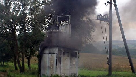 Gaisro vietoje