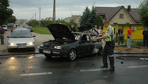 Avarijos vietoje