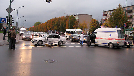 Avarijos vietoje
