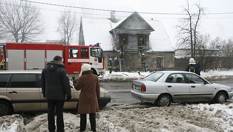 Gaisro vietoje