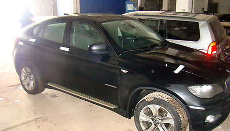 Sulaikytas automobilis