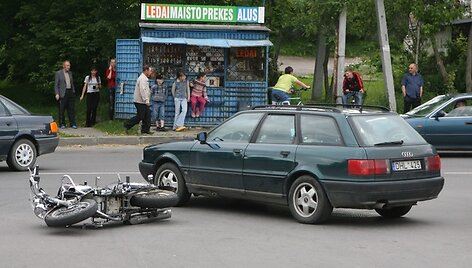 Avarijos vietoje