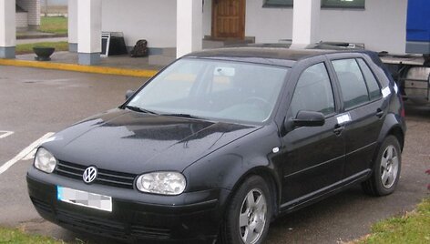 Sulaikytas automobilis