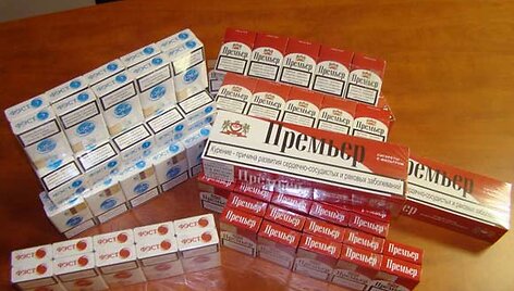 Elektrėnuose aptiktos cigaretės