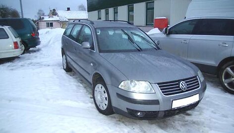 Olandijoje vogtas automobilis